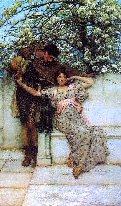  Sir Lawrence Alma-Tadema Promise of Spring - Art Print