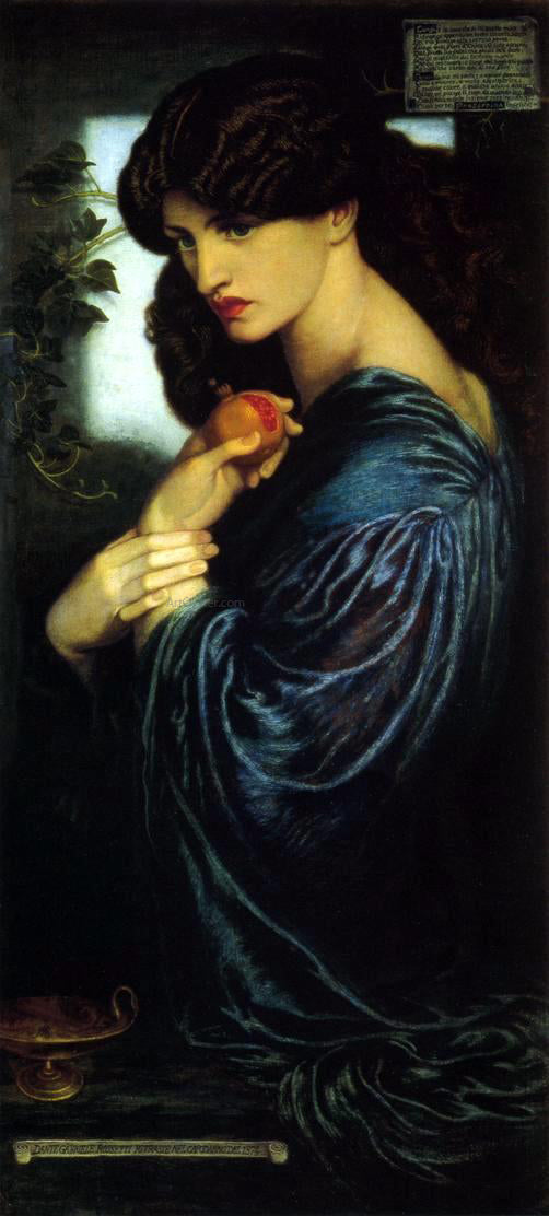  Dante Gabriel Rossetti Proserpine - Art Print