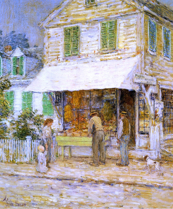  Frederick Childe Hassam Provincetown Grocery Store - Art Print