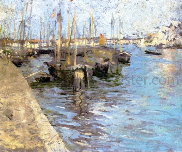  Charles Webster Hawthorne Provincetown Harbor - Art Print