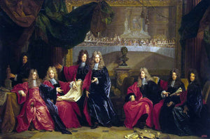  Nicolas De Largilliere Provost and Municipal Magistrates of Paris - Art Print