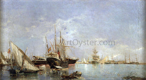  Joaquin Sorolla Y Bastida Puerto de Valencia - Art Print