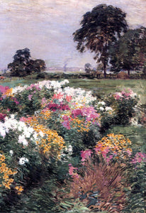 Willard Leroy Metcalf Purple, White and Gold - Art Print