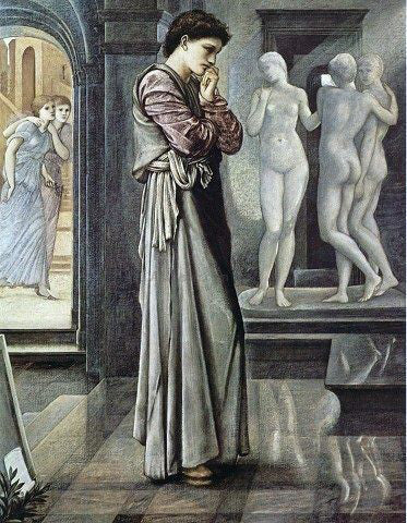  Sir Edward Burne-Jones Pygmalion and the Image I: The Heart Desires - Art Print