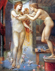  Sir Edward Burne-Jones Pygmalion and the Image III: The Godhead Fires - Art Print