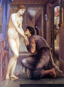  Sir Edward Burne-Jones Pygmalion and the Image - The Soul Attains - Art Print