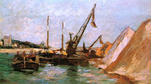  Armand Guillaumin Quai de Bercey - Art Print