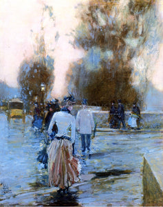  Frederick Childe Hassam Quai des Tuileries - Art Print