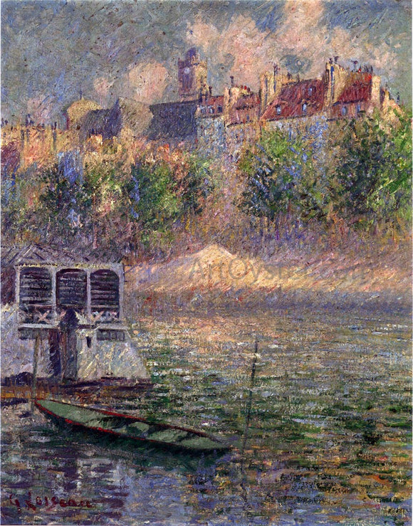  Gustave Loiseau Quay of the Hotel Deville in Paris - Art Print