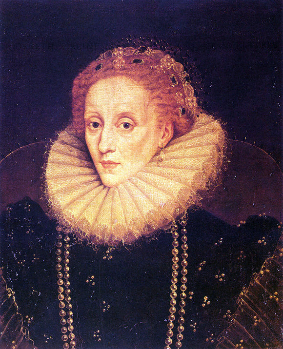  The Younger Marcus Gheeraerts Queen Elizabeth I - Art Print