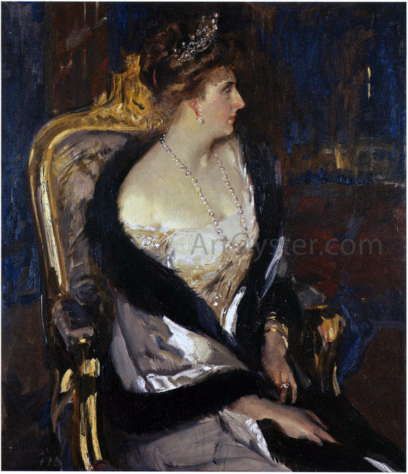  Joaquin Sorolla Y Bastida Queen Victoria Eugenia of Spain - Art Print