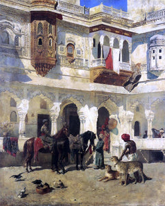  Edwin Lord Weeks Rahaj Starting on a Hunt - Art Print