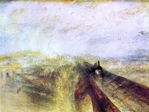  Joseph William Turner Rail, Steam and Speed - the Great Western Railway - Art Print