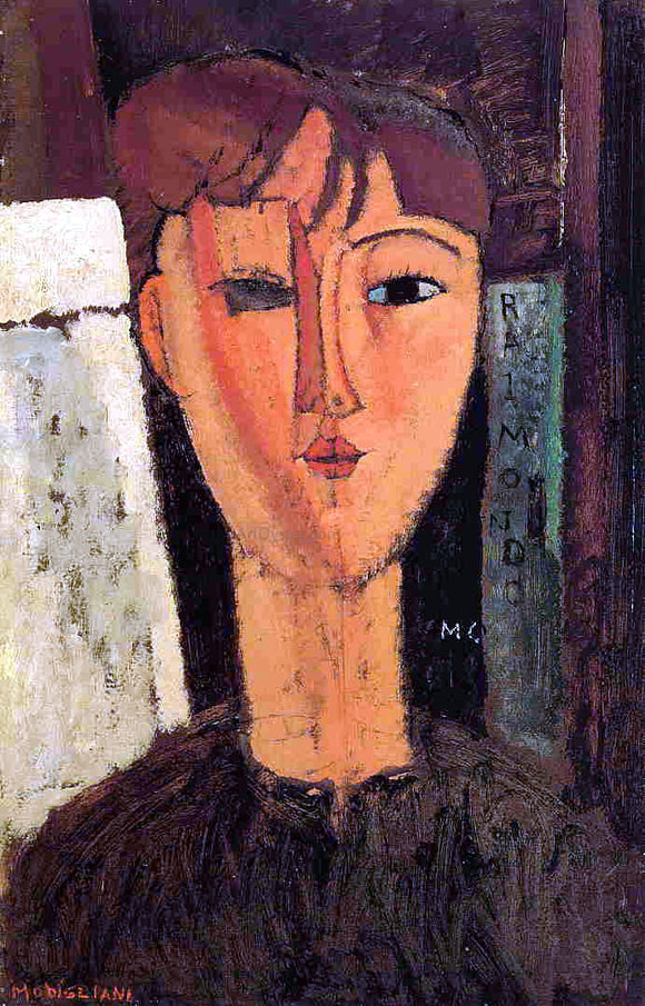  Amedeo Modigliani Raimondo - Art Print