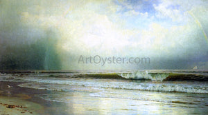  William Trost Richards Rainbow (also known as The Coming Rain, Atlantic City, New Jersey) - Art Print