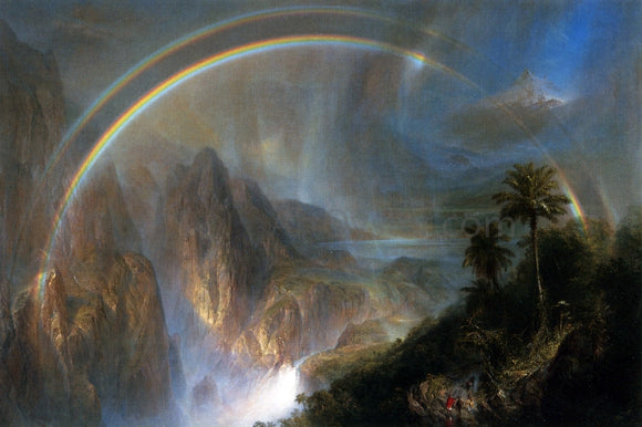  Frederic Edwin Church Rainy Season in the Tropics - Art Print