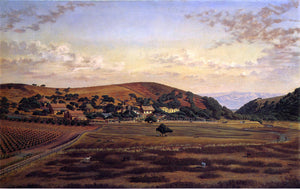  Joseph Lee Ralston Hall and its Grounds, San Mateo County - Art Print