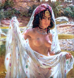  Etienne Dinet Raoucha - Art Print