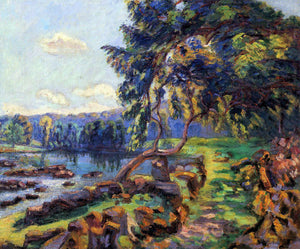  Armand Guillaumin Rapids at Genetin - Art Print