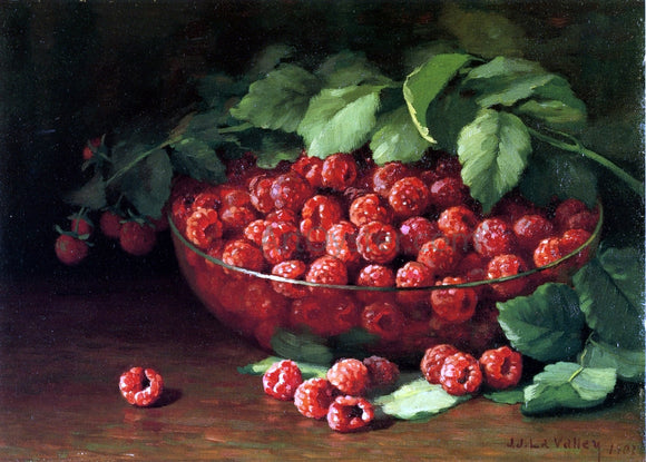  Jonas Joseph LaValley Raspberries - Art Print