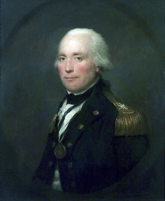  Lemuel Francis Abbott Rear-Admiral Sir Robert Calder, 1745-1815 - Art Print