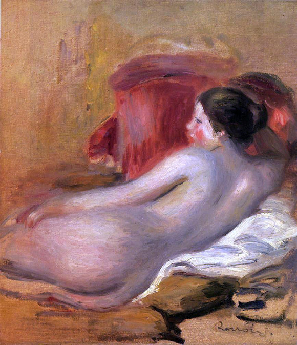  Pierre Auguste Renoir Reclining Model - Art Print