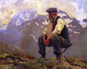  John Singer Sargent Reconnoitering - Art Print