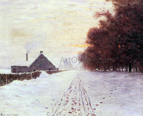  Lowell Birge Harrison Red Oaks - Art Print