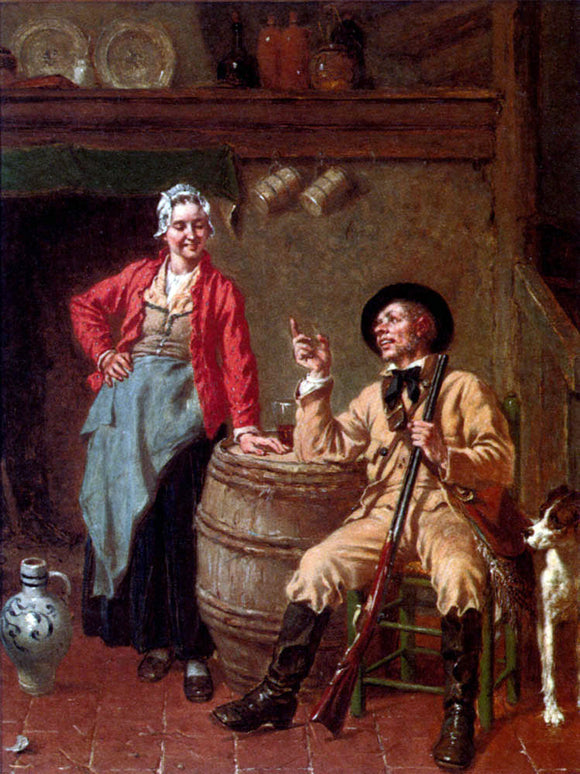  Jan David Col Refreshment After The Shoot - Art Print