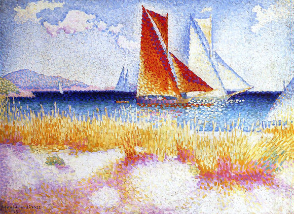  Henri Edmond Cross Regatta - Art Print