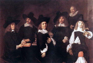  Frans Hals Regents of the Old Men's Alms House - Art Print