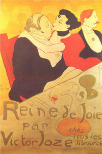  Henri De Toulouse-Lautrec Reine de Joie - Art Print