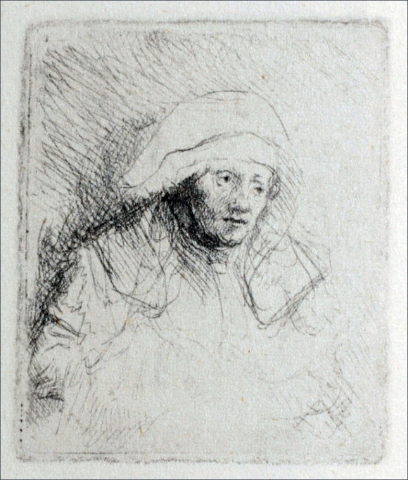  Rembrandt Van Rijn Rembrandt's Wife - Dying - Art Print