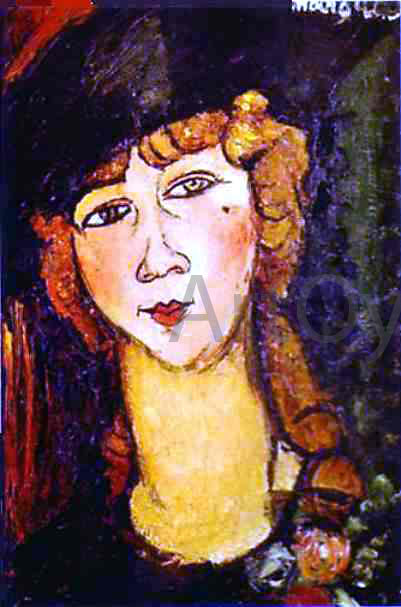  Amedeo Modigliani Renee the Blonde - Art Print