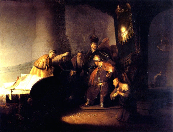  Rembrandt Van Rijn Repentant Judas Returning The Pieces Of Silver - Art Print