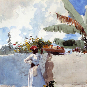  Winslow Homer Rest - Art Print