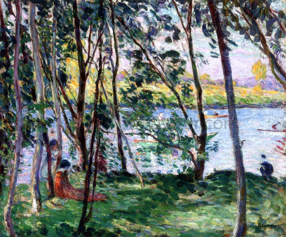  Henri Lebasque Rest on the Banks of the Yaudet - Art Print