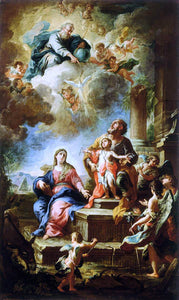  Martino Altomonte Rest on the Flight to Egypt - Art Print