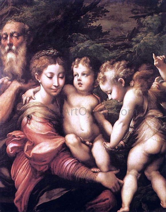  Parmigianino Rest on the Flight to Egypt - Art Print