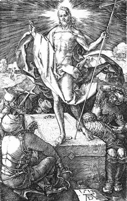  Albrecht Durer Resurrection (No. 15) - Art Print