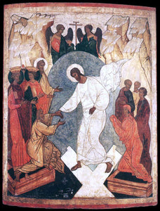  Unknown Painters Masters Resurrection of Christ and the Harrowing of Hell - Art Print