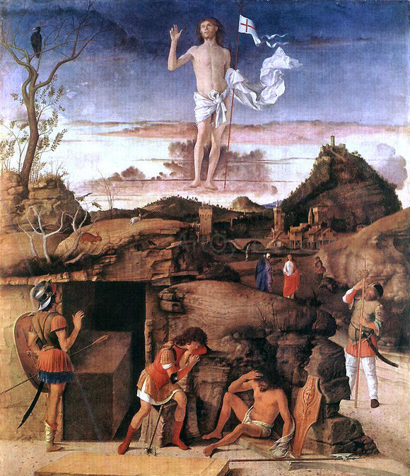  Giovanni Bellini Resurrection of Christ - Art Print