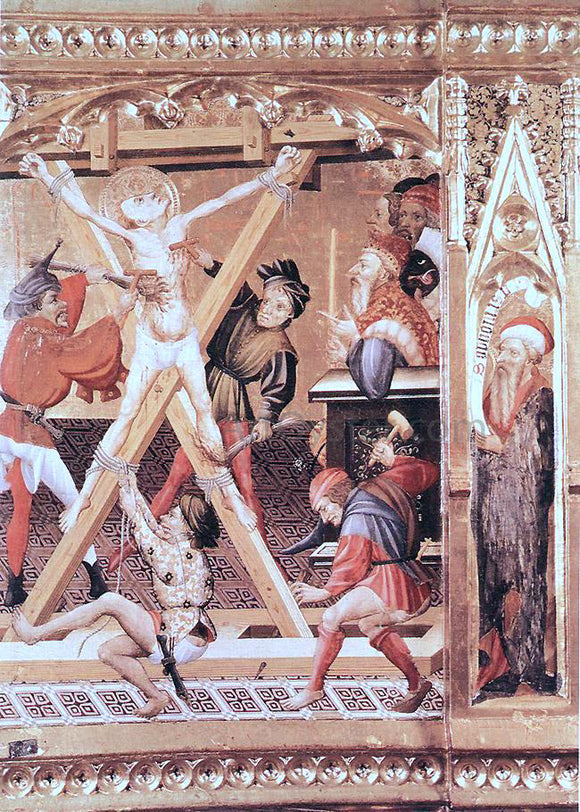  Andres Marzal De Sax Retable of St George (detail) - Art Print