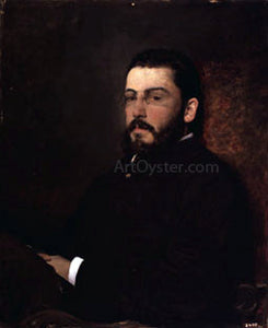  Emilio Sala y Frances Retrato - Art Print