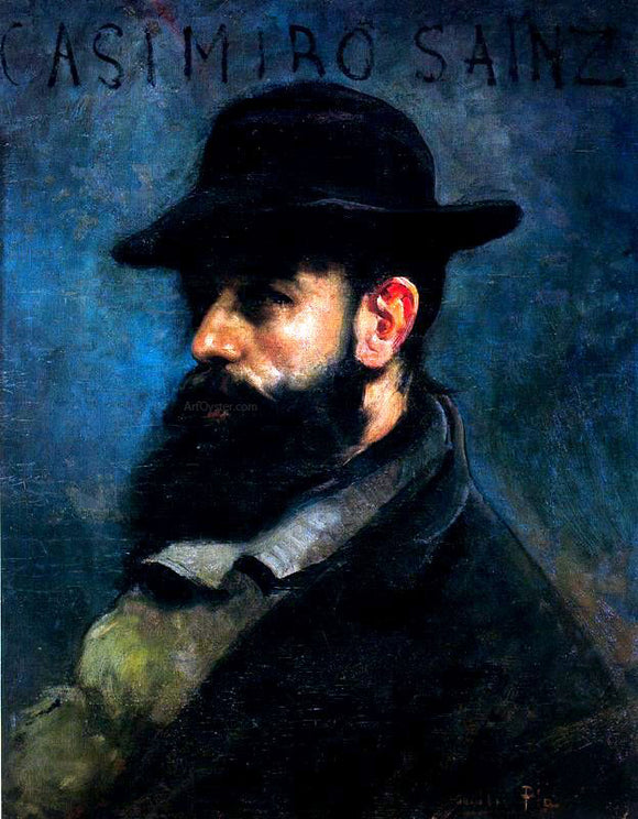  Cecilio Pla y Gallardo Retrato de Casimiro Sainz - Art Print