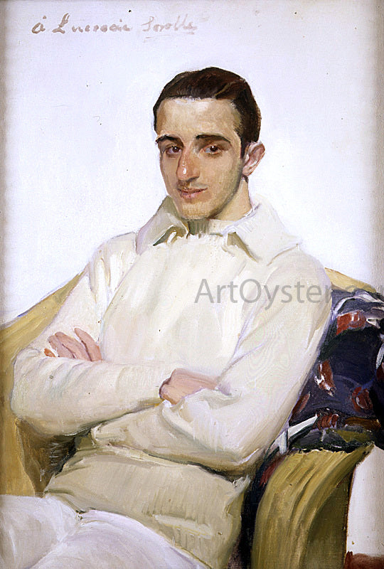  Joaquin Sorolla Y Bastida Retrato de Jose Luis Benlliure Lopez de Arana - Art Print