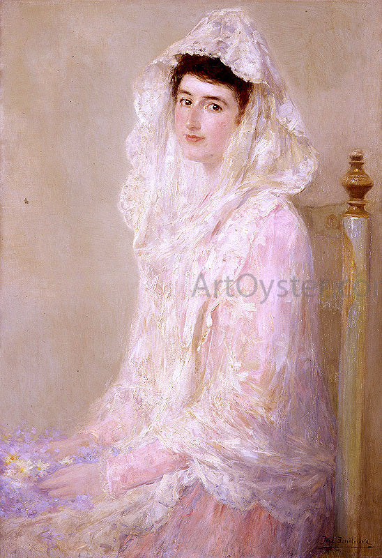  Jose Benlliure Y Gil Retrato de Maria Benlliure Ortiz - Art Print