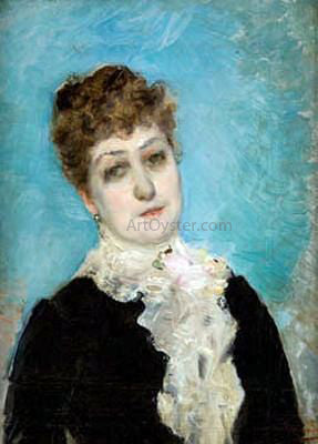  Emilio Sala y Frances Retrato de Mujer - Art Print