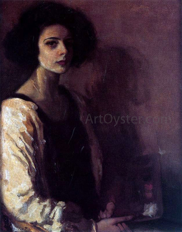  Cecilio Pla y Gallardo Retrato de su Hija - Art Print