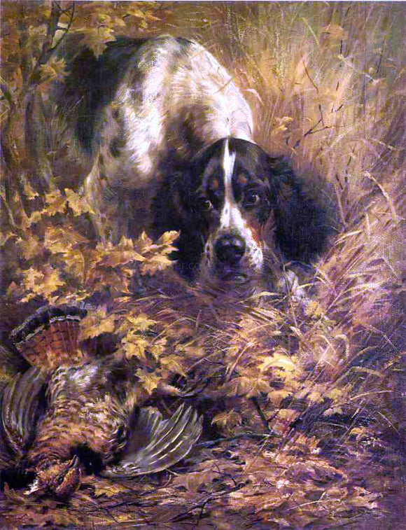  Edmond H Osthaus Retrieving - Art Print